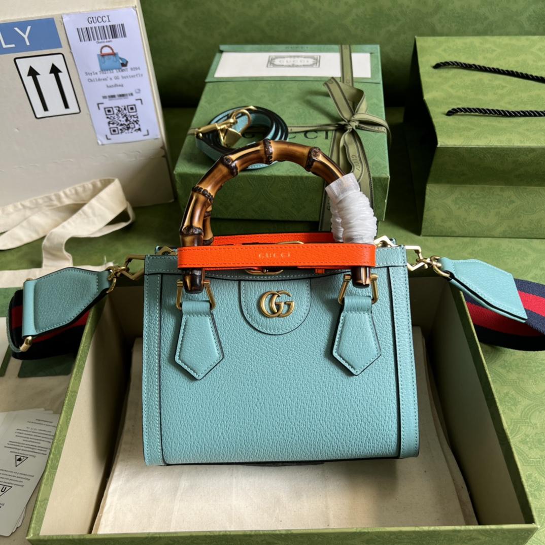 Gucci Diana Mini Tote Bag(20*16*10cm) - PerfectKickZ