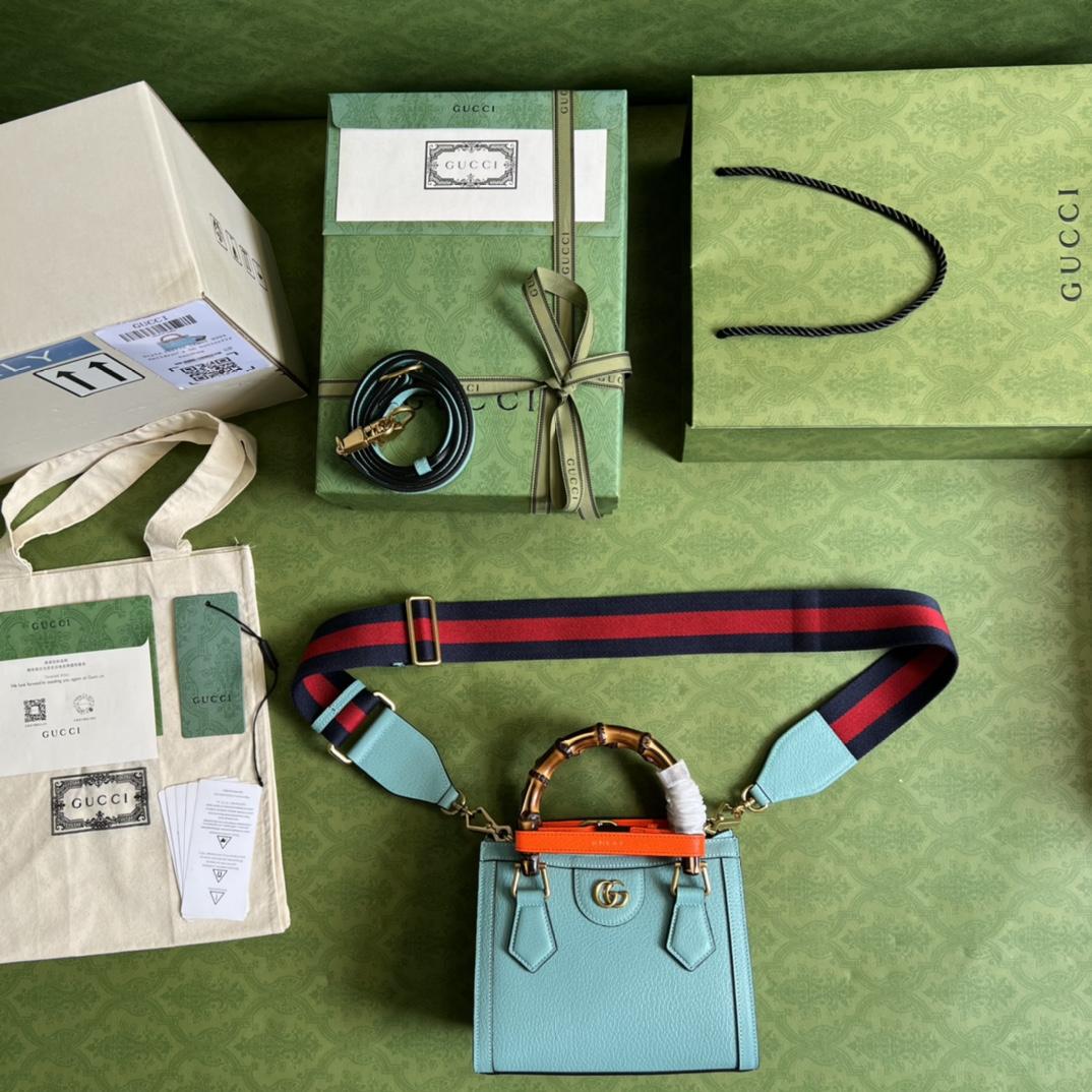 Gucci Diana Mini Tote Bag(20*16*10cm) - 