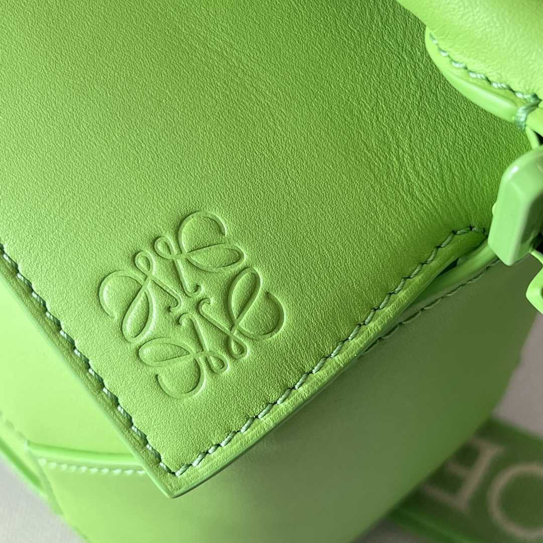 Loewe Small Puzzle Edge Bag In Satin Calfskin - PerfectKickZ