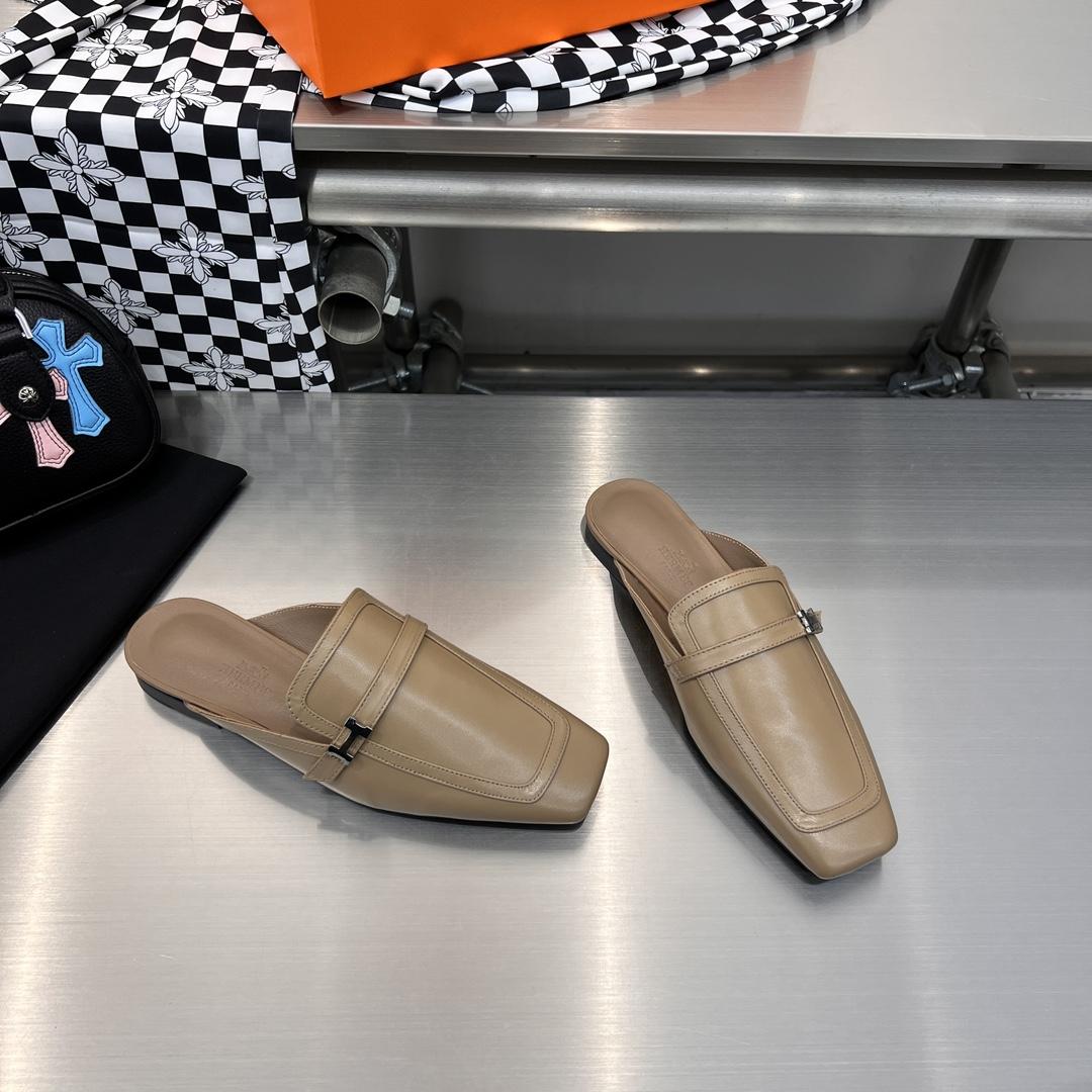 Hermes Groupie Mule - 