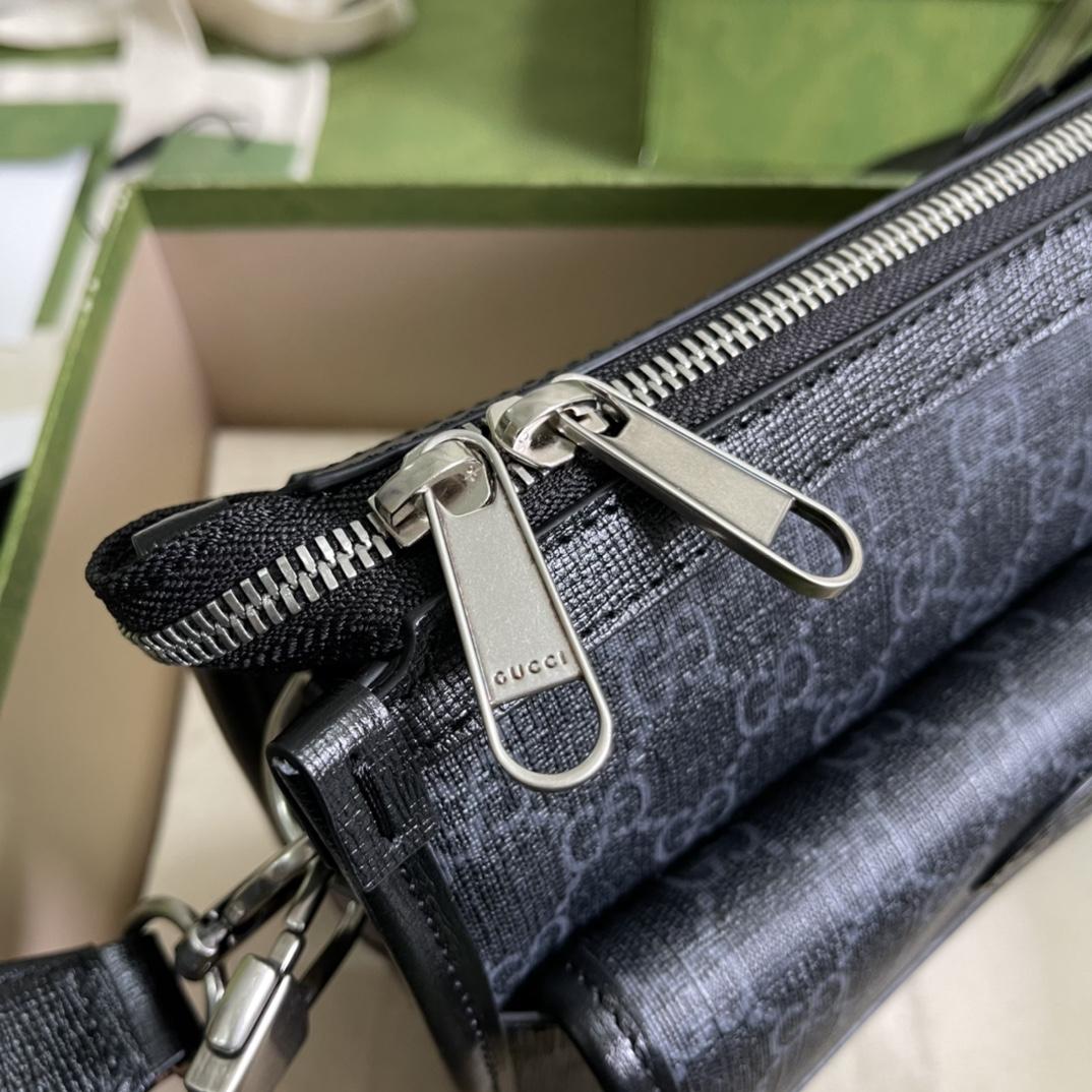 Gucci Messenger Bag With Interlocking G(21*16.5*8cm)    - PerfectKickZ