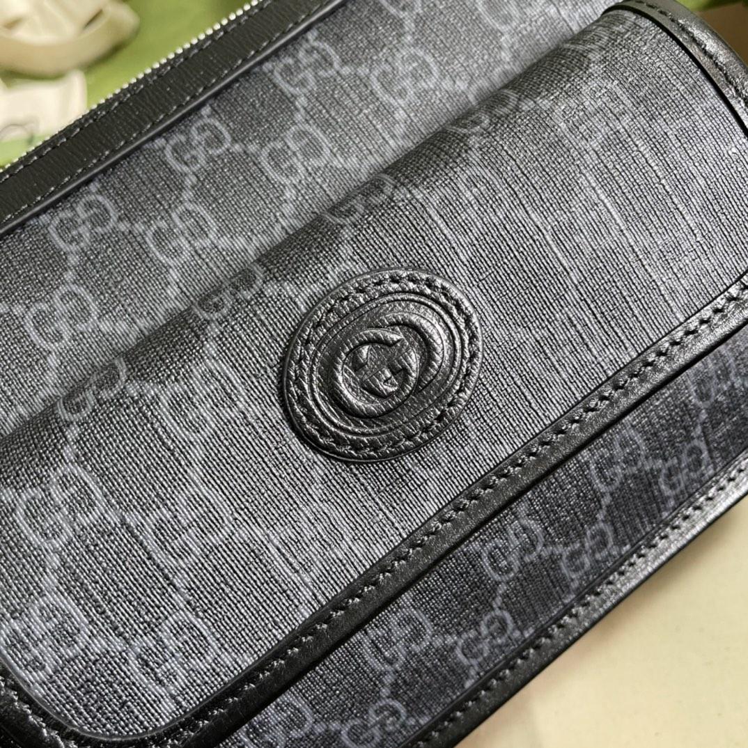Gucci Messenger Bag With Interlocking G(21*16.5*8cm)    - PerfectKickZ