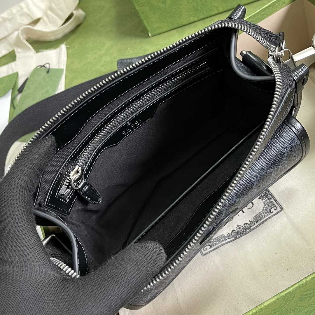 Gucci Messenger Bag With Interlocking G(21*16.5*8cm)    - PerfectKickZ