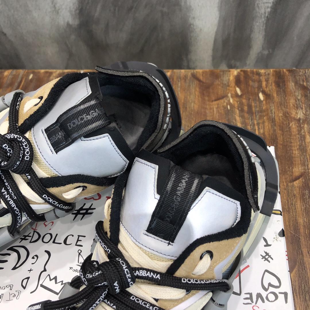 Dolce & Gabbana Mixed-materials Space Sneakers - PerfectKickZ