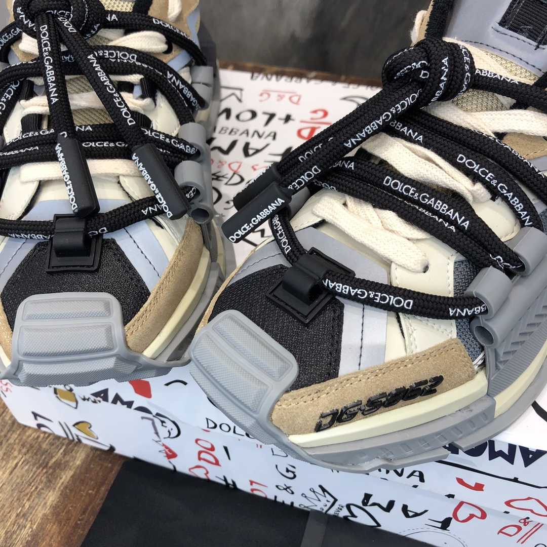 Dolce & Gabbana Mixed-materials Space Sneakers - 