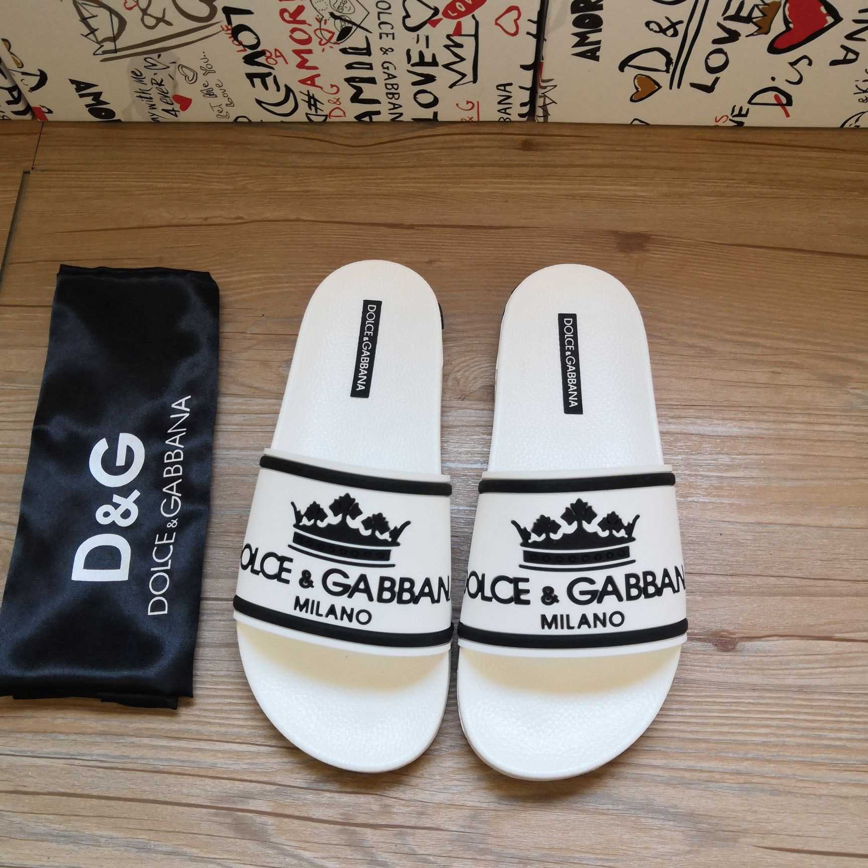Dolce & Gabbana Logo Slides - PerfectKickZ