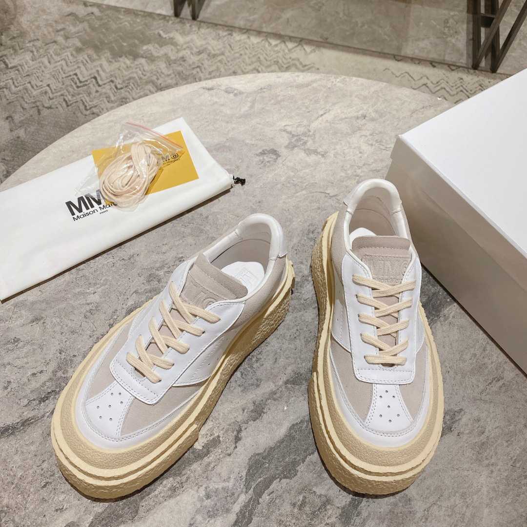 Maison Margiela Panelled Low-Top Sneakers - PerfectKickZ