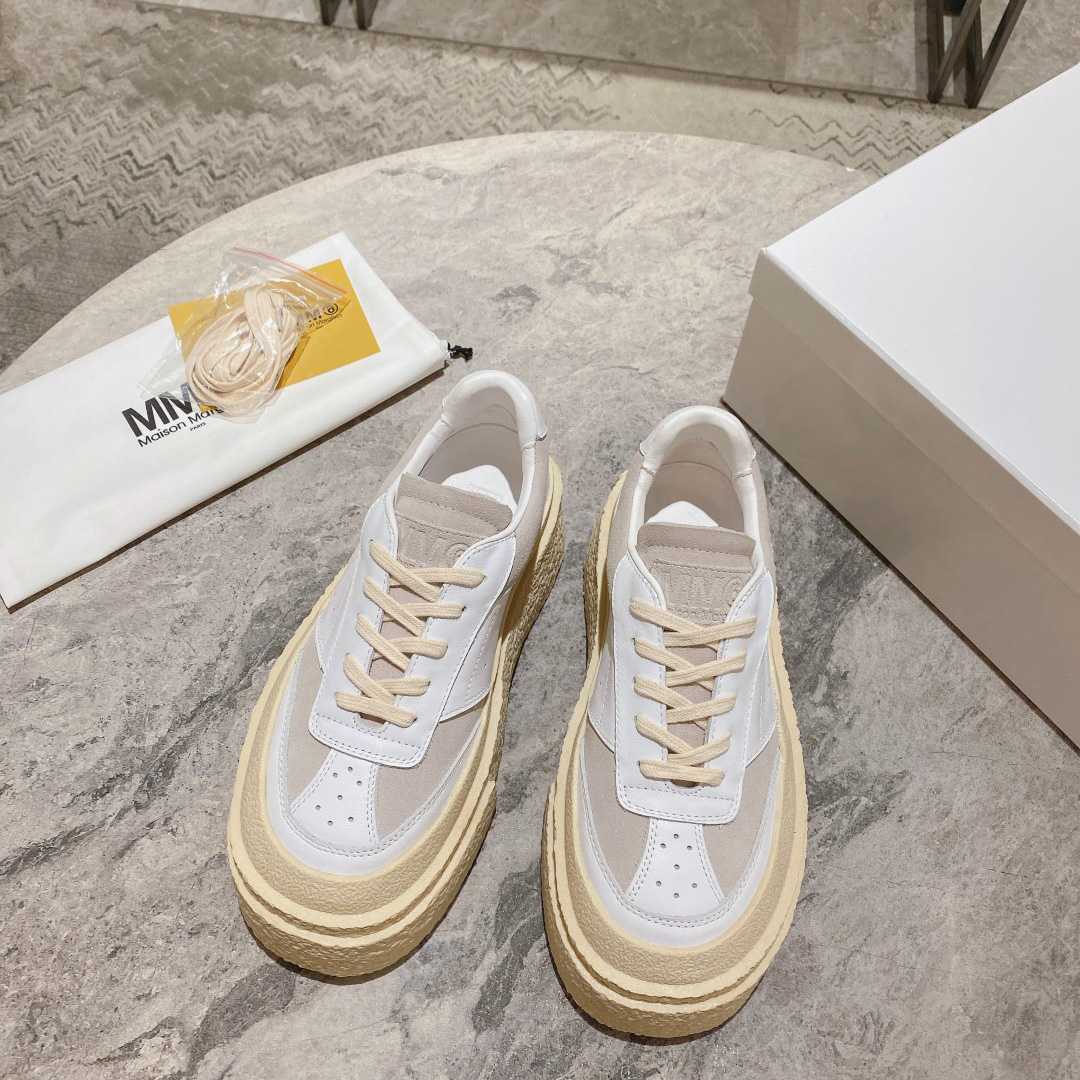 Maison Margiela Panelled Low-Top Sneakers - PerfectKickZ