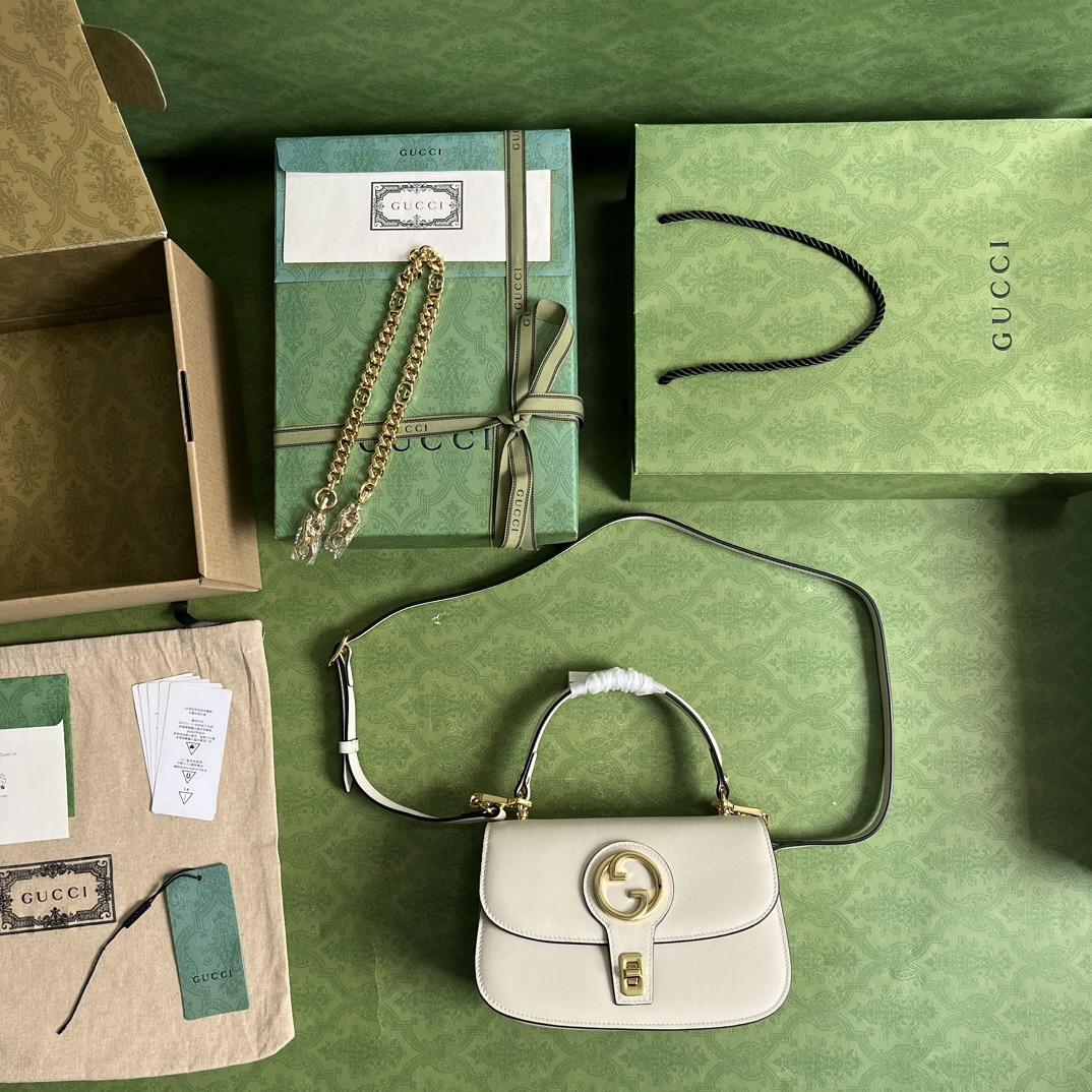 Gucci Blondie Top-Handle Bag(23-15-11cm) - PerfectKickZ