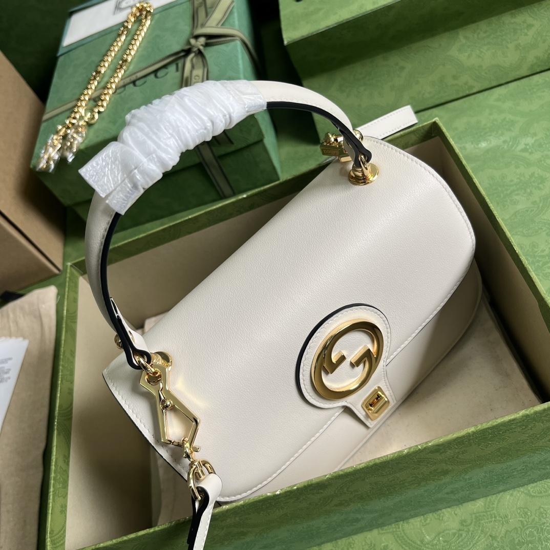 Gucci Blondie Top-Handle Bag(23-15-11cm) - PerfectKickZ