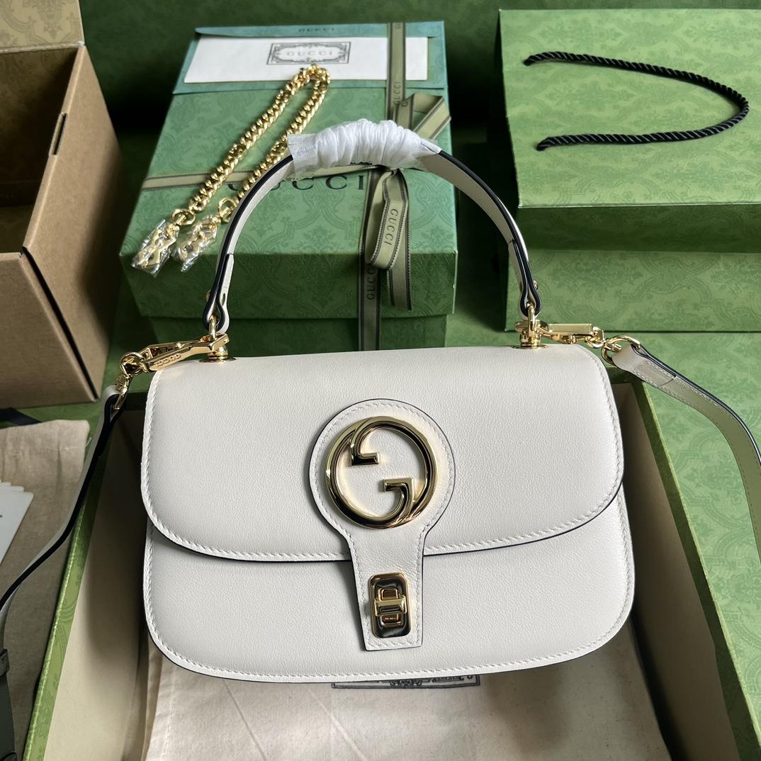 Gucci Blondie Top-Handle Bag(23-15-11cm) - PerfectKickZ