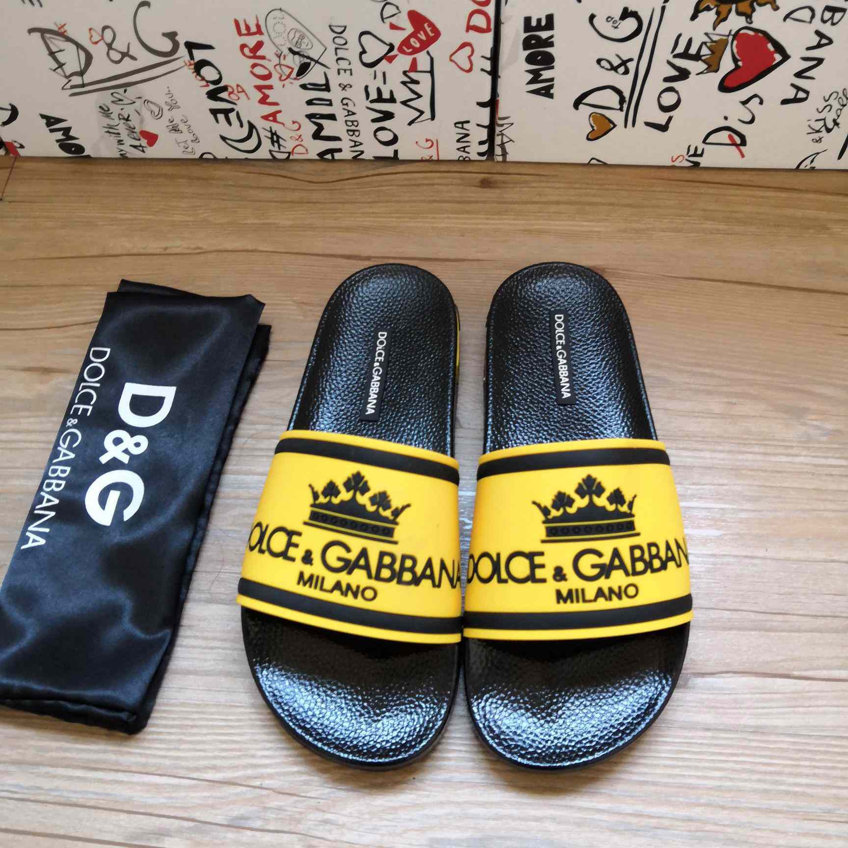 Dolce & Gabbana Logo Slides - PerfectKickZ