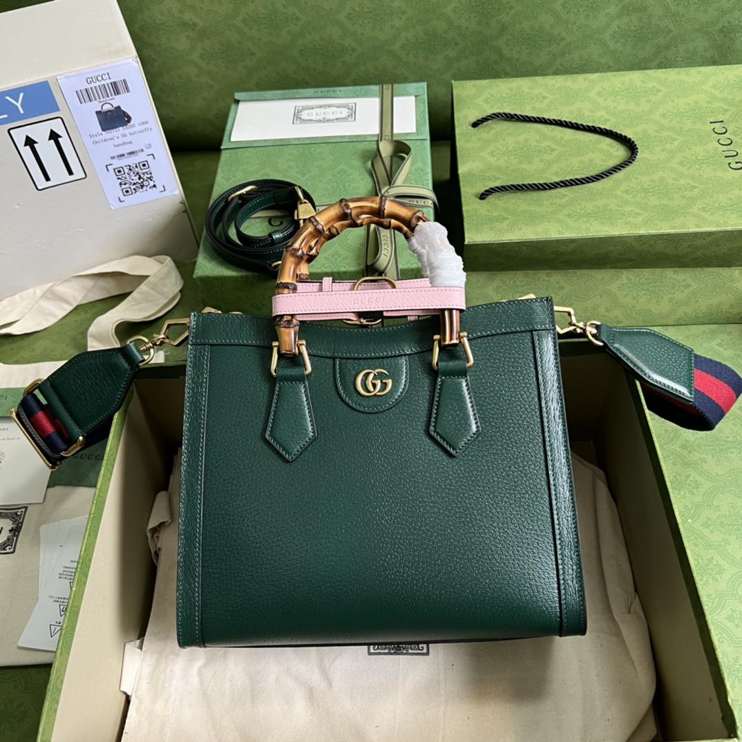 Gucci Diana Small Tote Bag(27-24-11cm) - PerfectKickZ