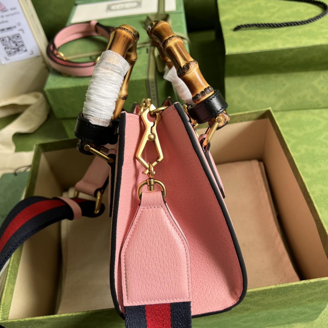 Gucci Diana Mini Tote Bag(20*16*10cm) - PerfectKickZ