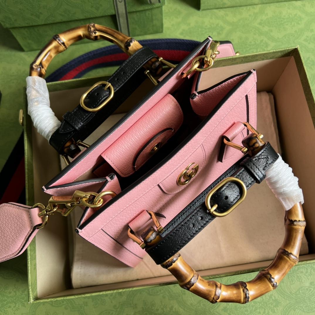 Gucci Diana Mini Tote Bag(20*16*10cm) - PerfectKickZ