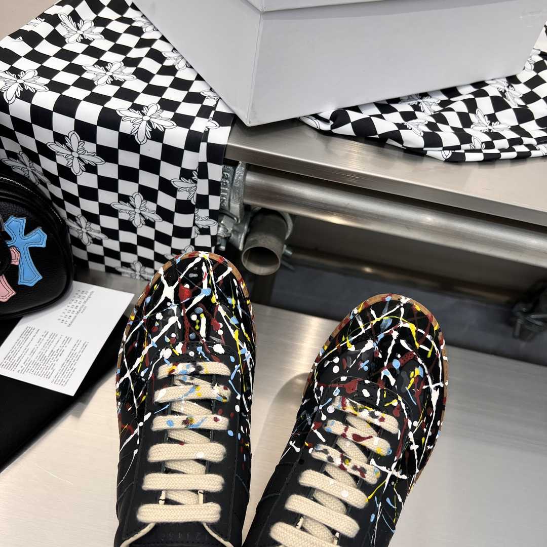 Maison Margiela Paint Replica Sneakers - PerfectKickZ