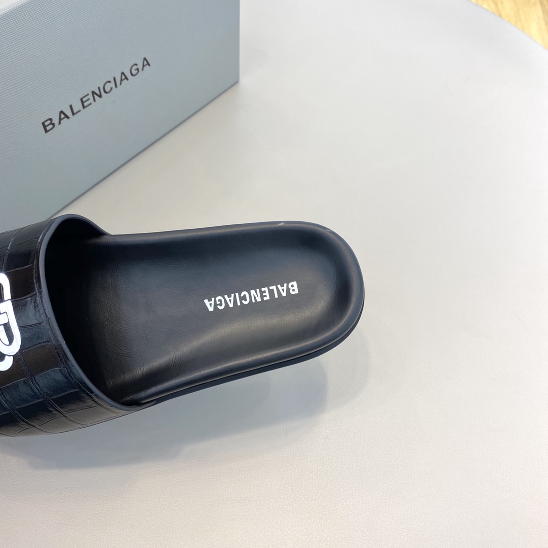 Balenciaga Pool Slide Sandal  - PerfectKickZ