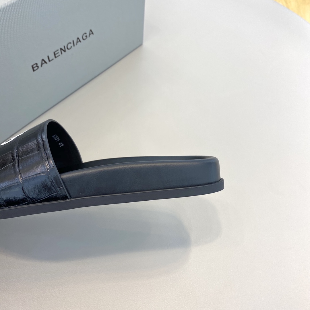 Balenciaga Pool Slide Sandal  - PerfectKickZ
