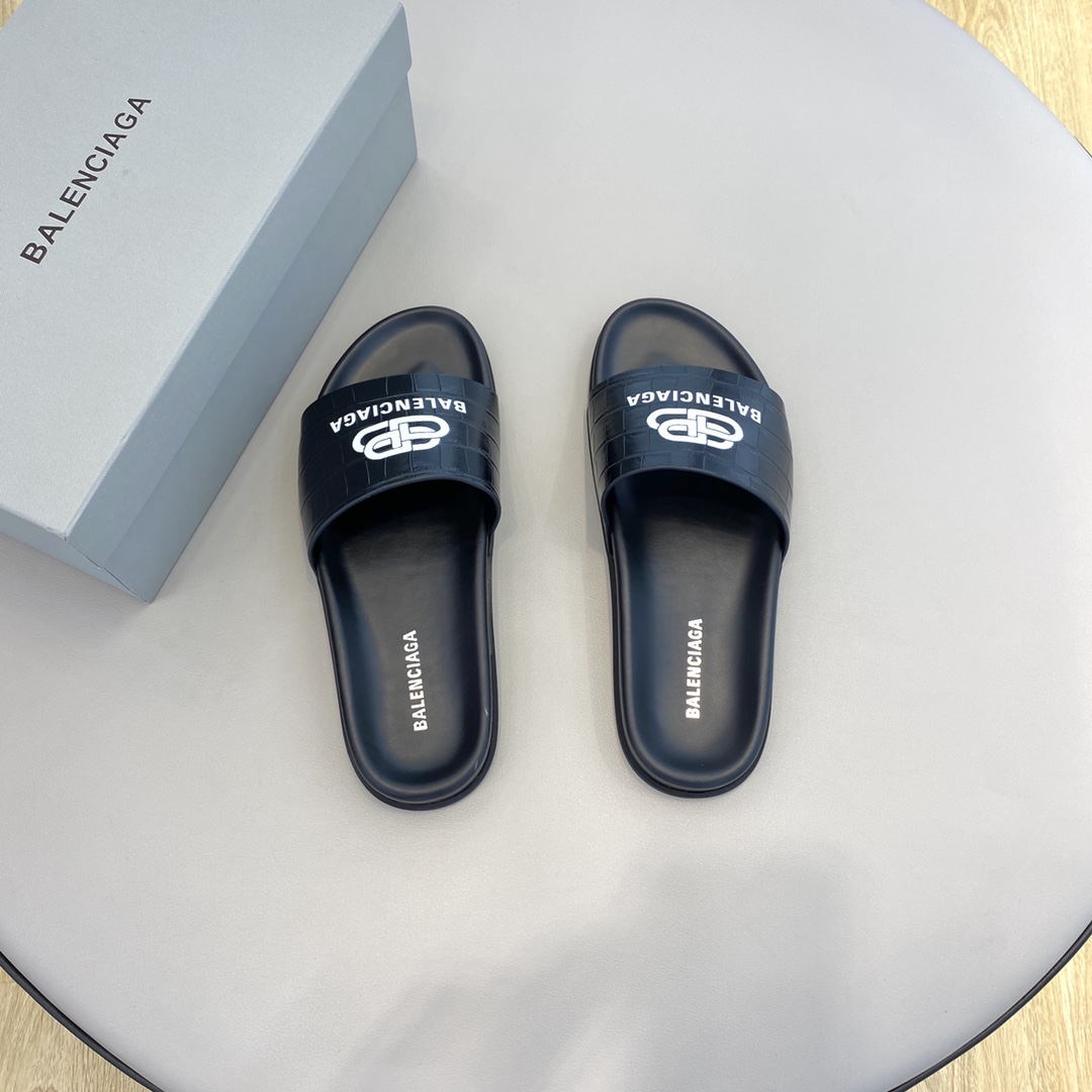 Balenciaga Pool Slide Sandal  - PerfectKickZ