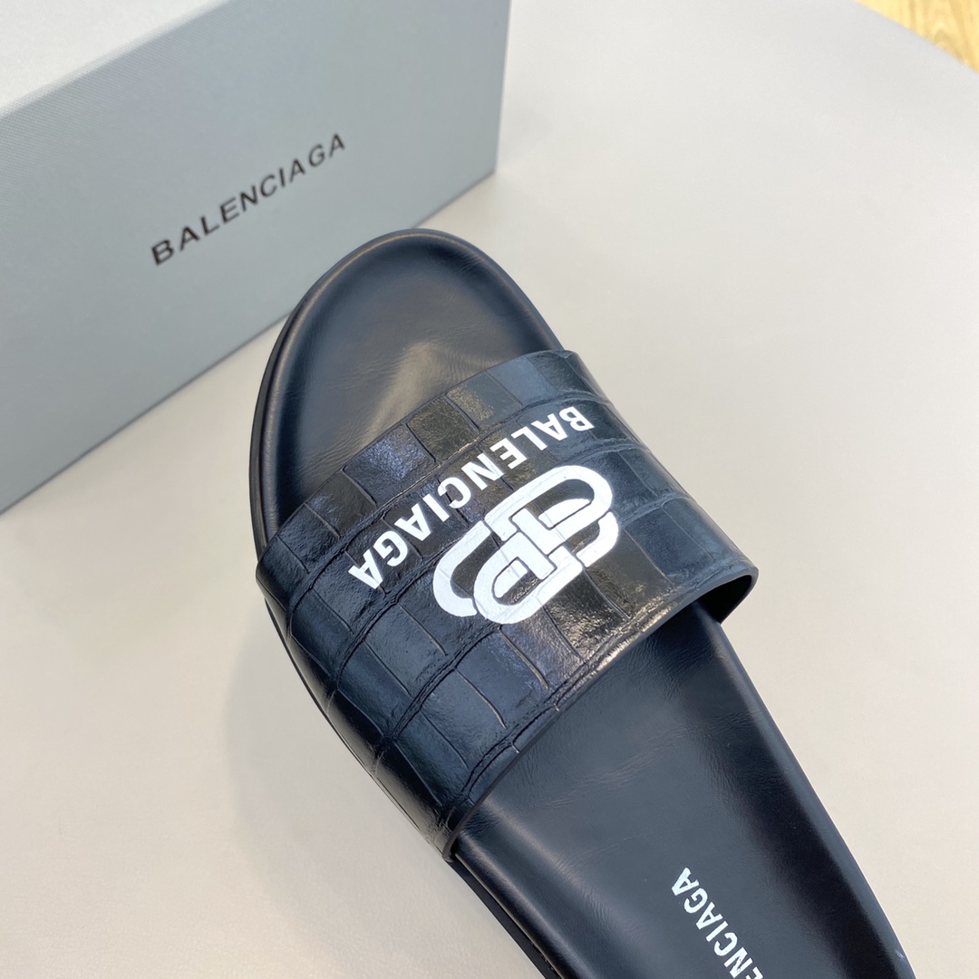 Balenciaga Pool Slide Sandal  - PerfectKickZ
