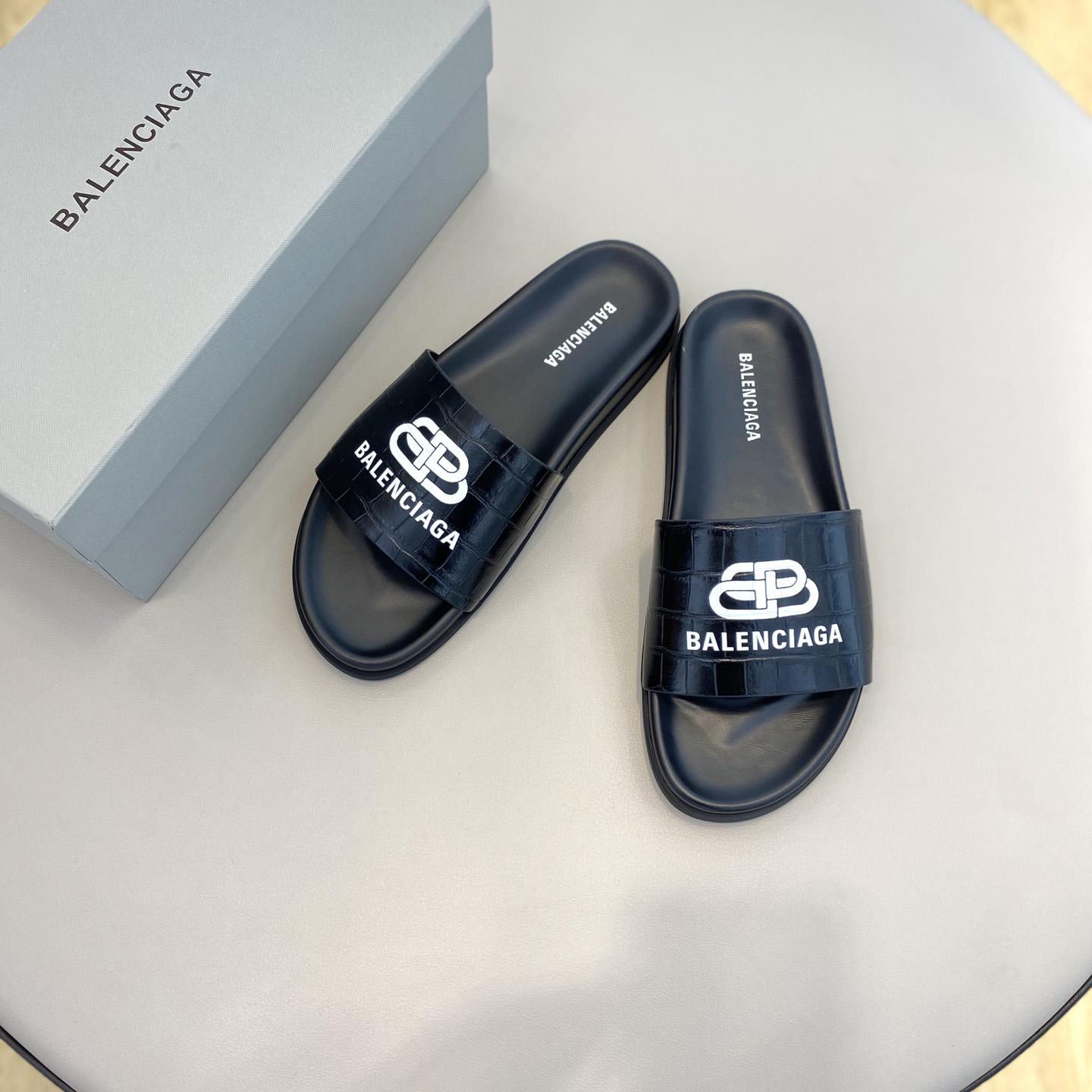 Balenciaga Pool Slide Sandal  - PerfectKickZ
