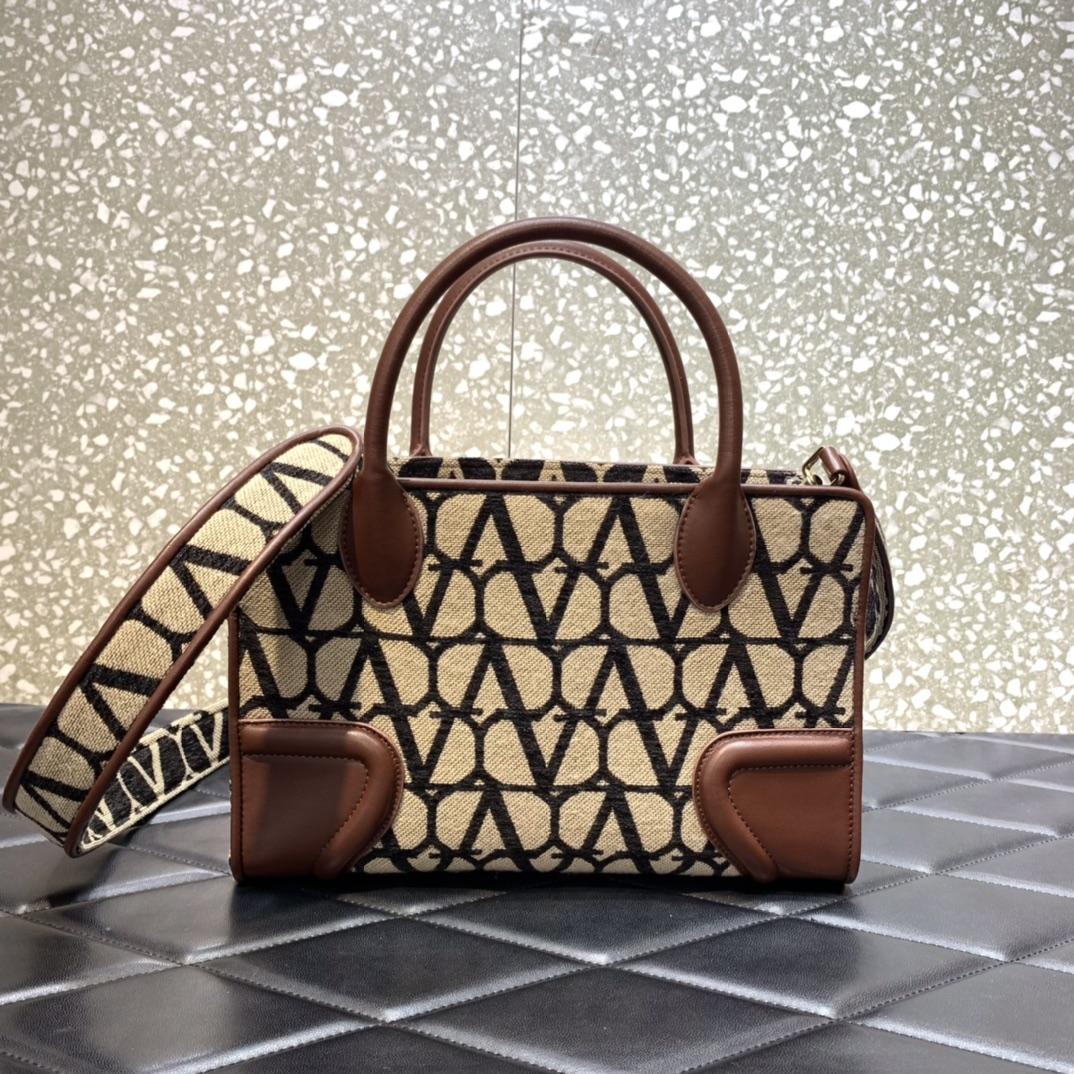 Valenti Le Quatrième Toile Iconographe Small Shopping Bag - PerfectKickZ