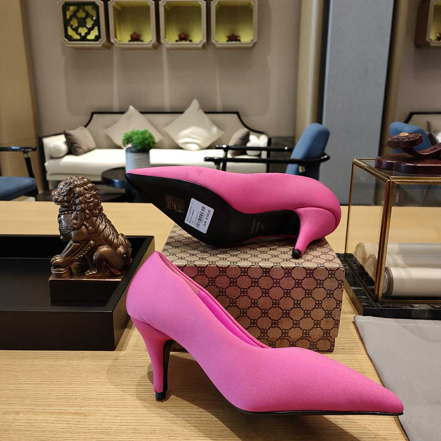 Balenciaga XL Pump 110mm In Neon Pink - PerfectKickZ