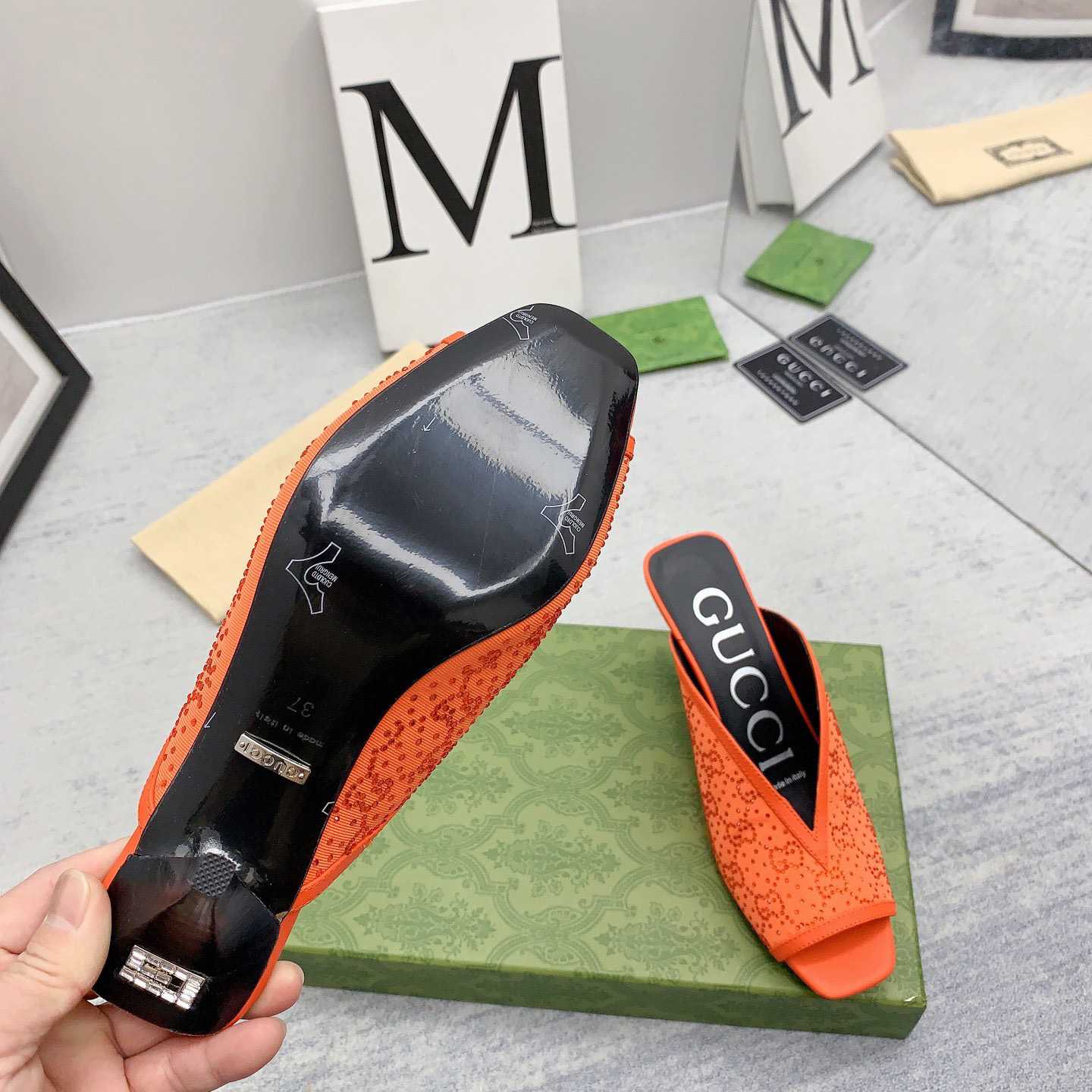 Gucci Women's GG Slide Sandal - PerfectKickZ