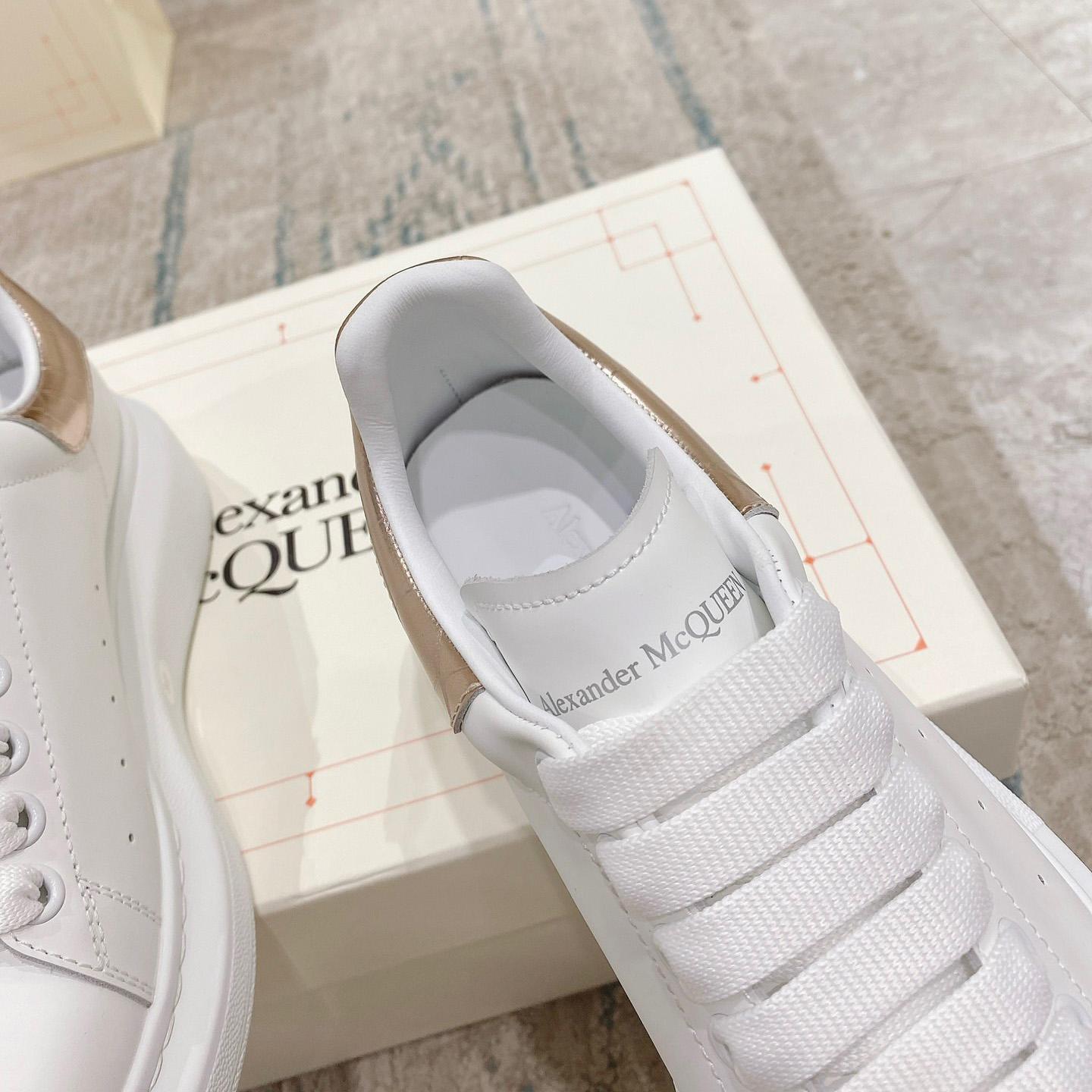 Alexander Mqueen Oversized Sneaker In White - PerfectKickZ