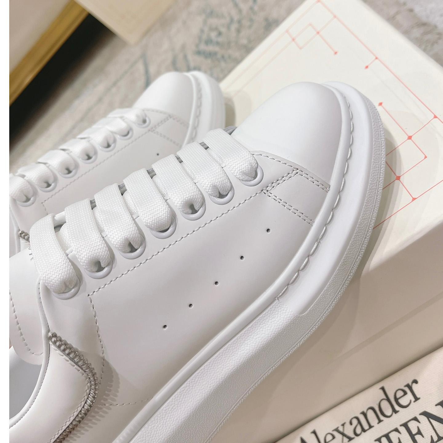 Alexander Mqueen Oversized Sneaker In White - PerfectKickZ