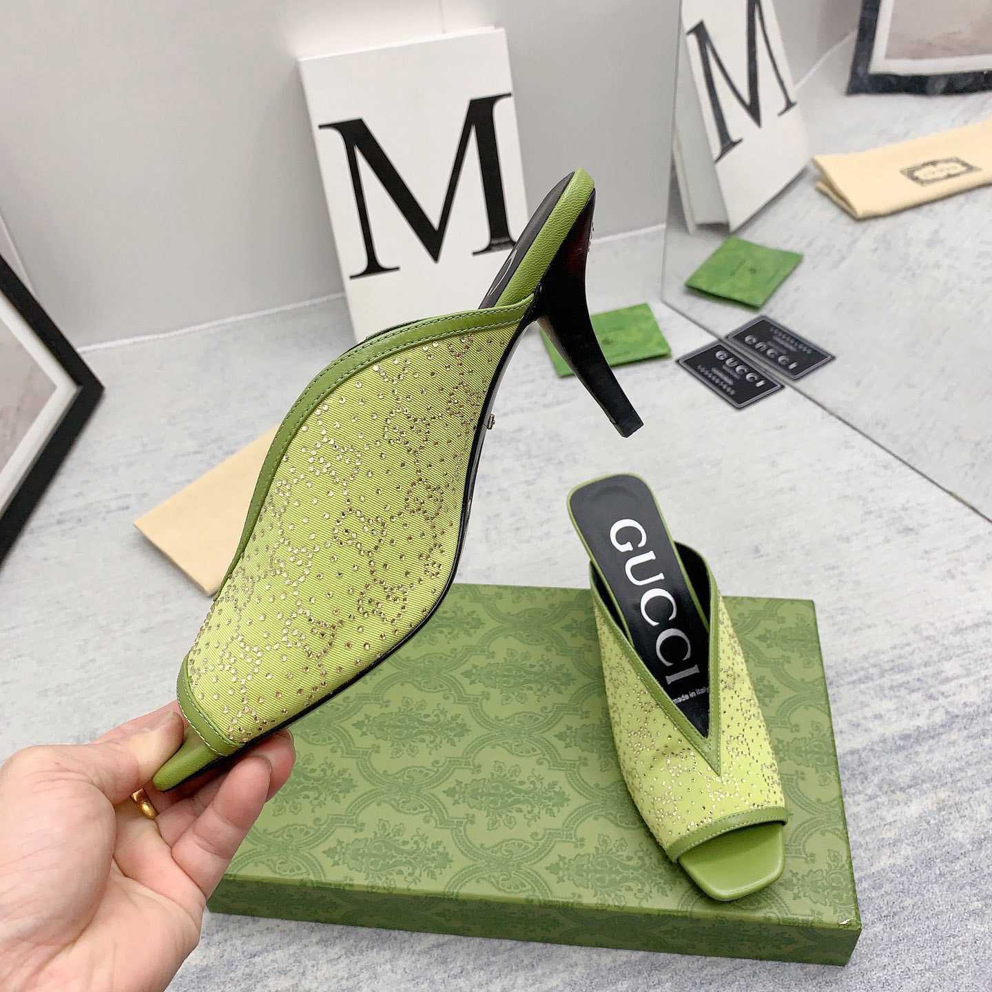 Gucci Women's GG Slide Sandal - 