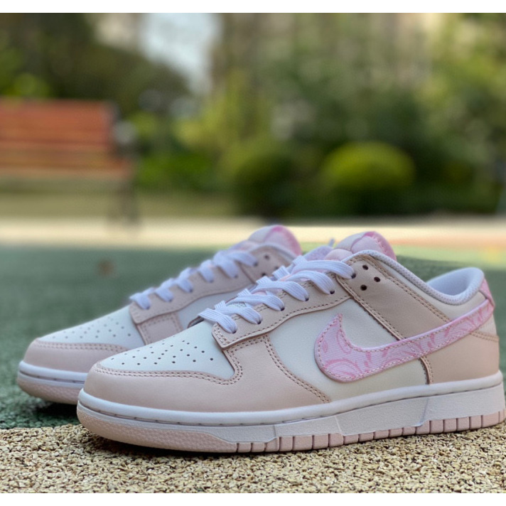 Nike Dunk Low Pink Paisley Sneaker       FD1449-100 - PerfectKickZ