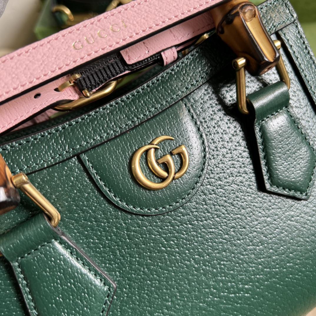 Gucci Diana Mini Tote Bag(20*16*10cm) - PerfectKickZ