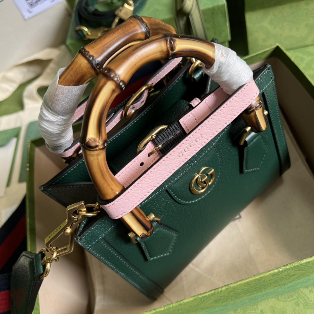 Gucci Diana Mini Tote Bag(20*16*10cm) - PerfectKickZ