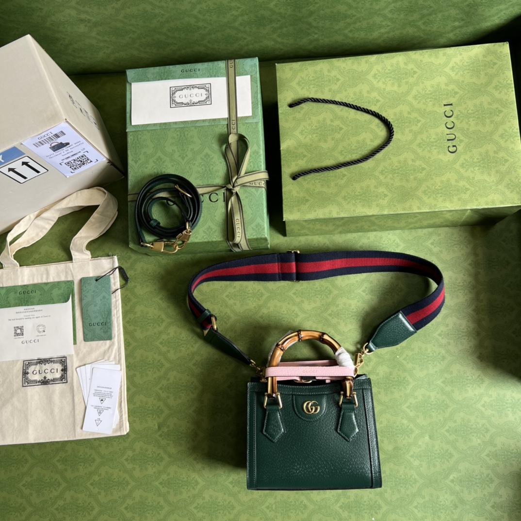 Gucci Diana Mini Tote Bag(20*16*10cm) - PerfectKickZ