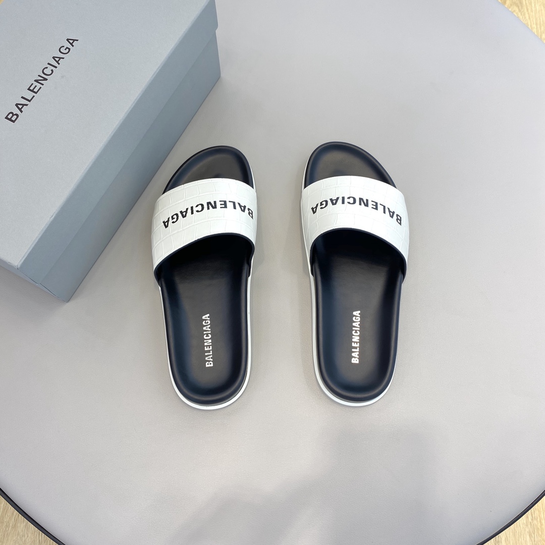 Balenciaga Pool Slide Sandal  - PerfectKickZ