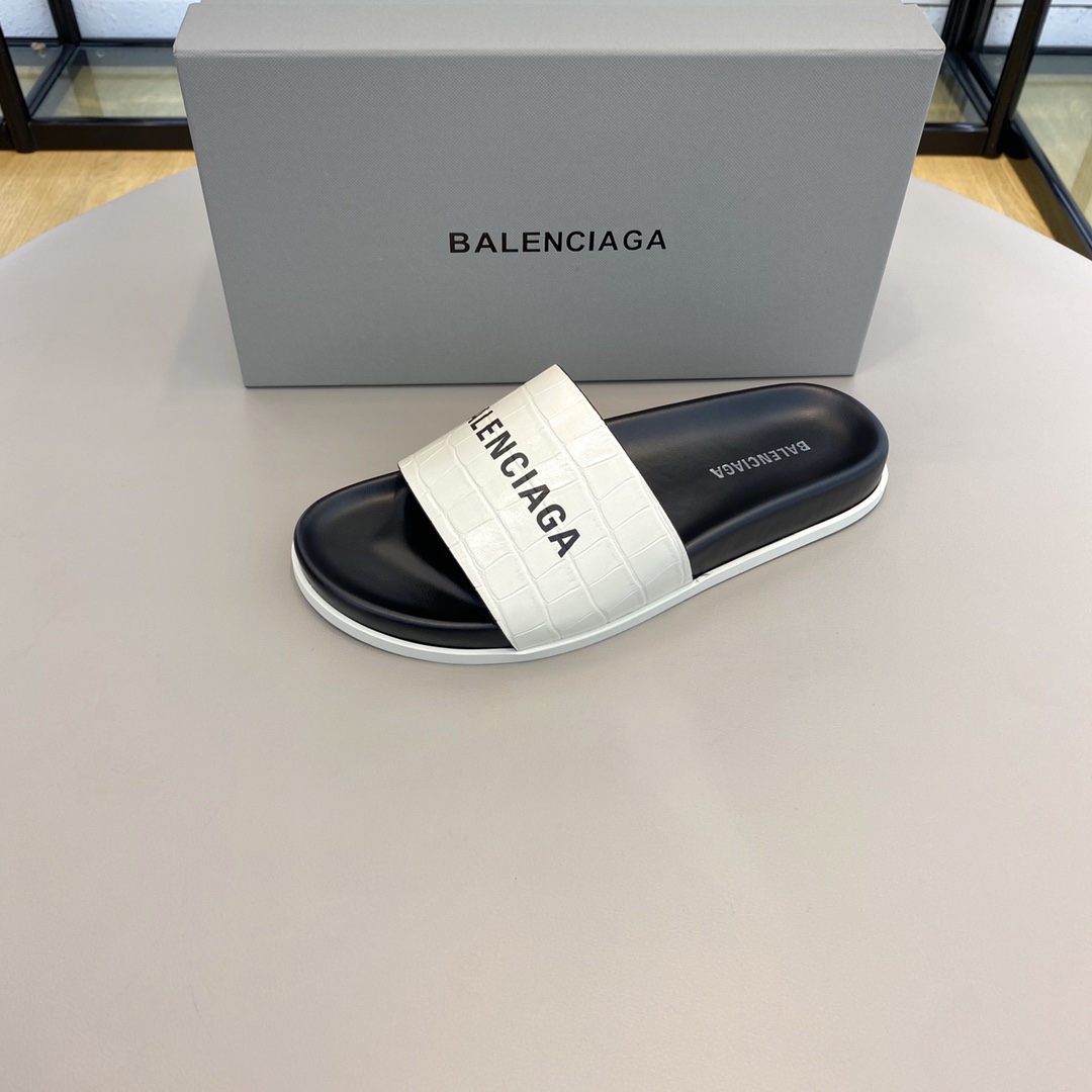 Balenciaga Pool Slide Sandal  - PerfectKickZ