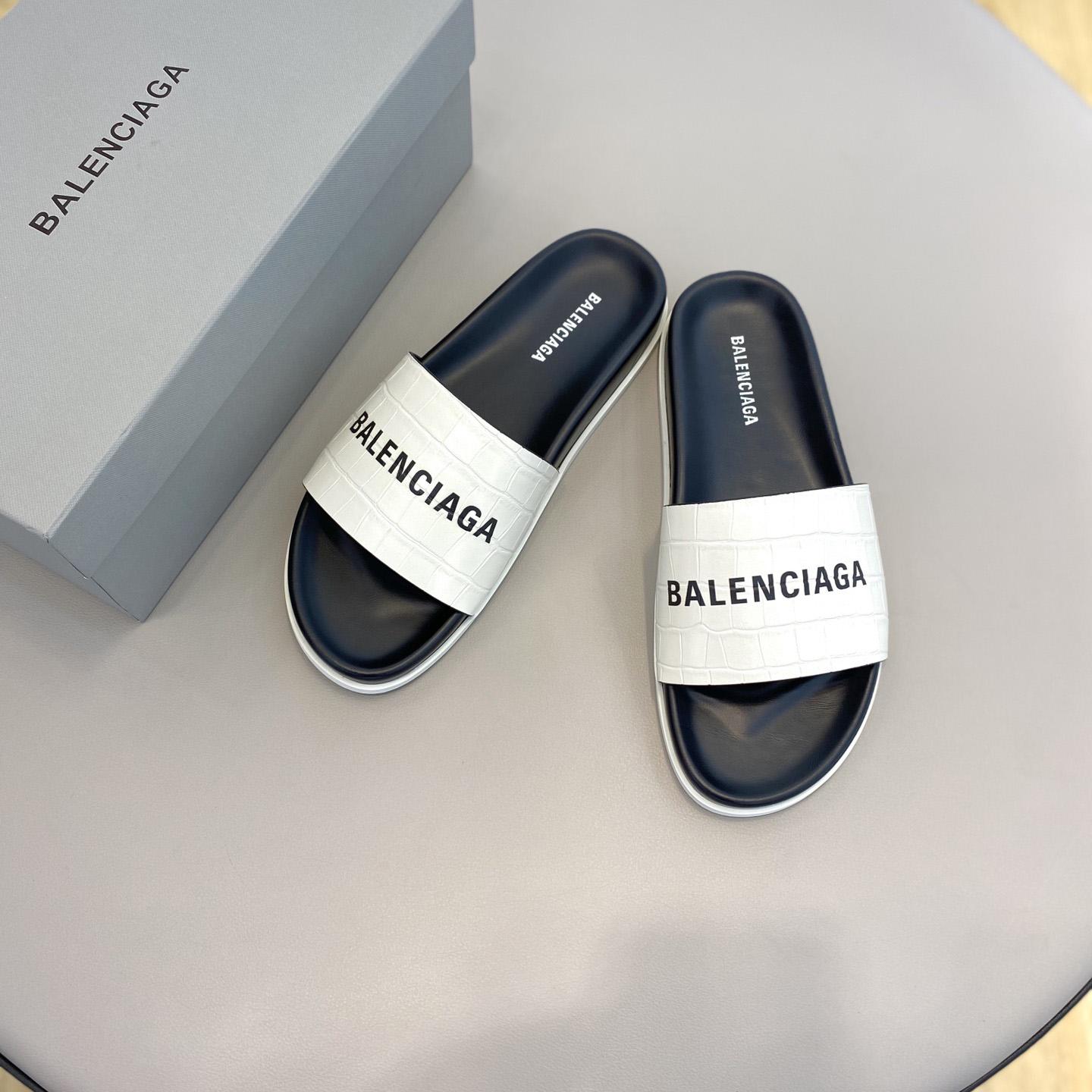 Balenciaga Pool Slide Sandal  - PerfectKickZ