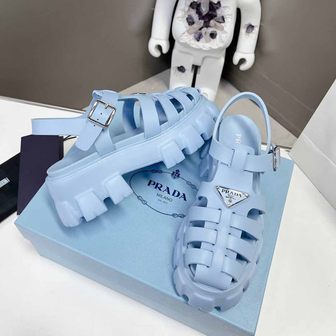 Prada Foam Rubber Sandals - PerfectKickZ