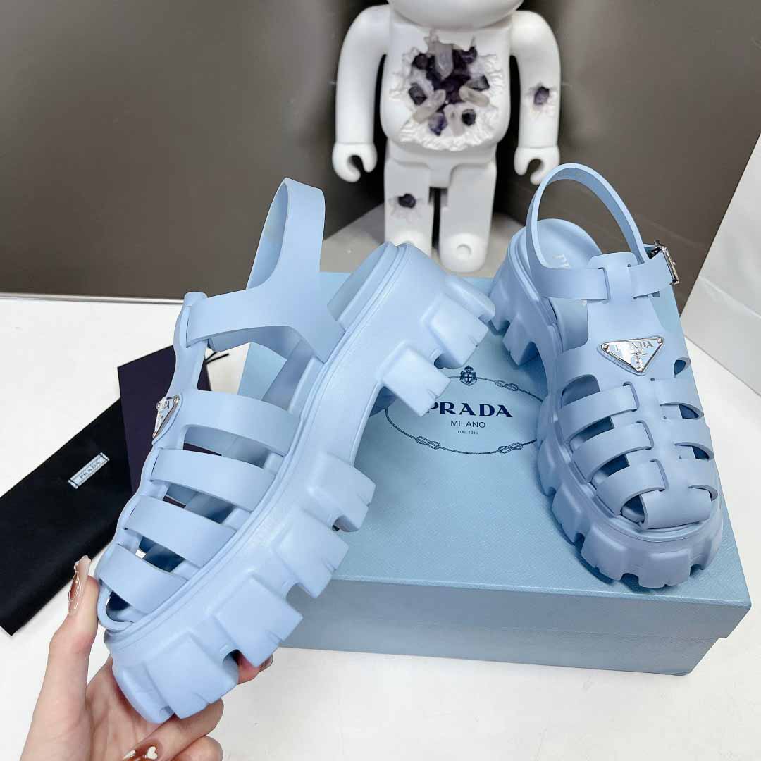 Prada Foam Rubber Sandals - PerfectKickZ