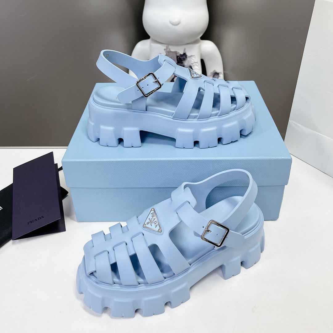 Prada Foam Rubber Sandals - PerfectKickZ