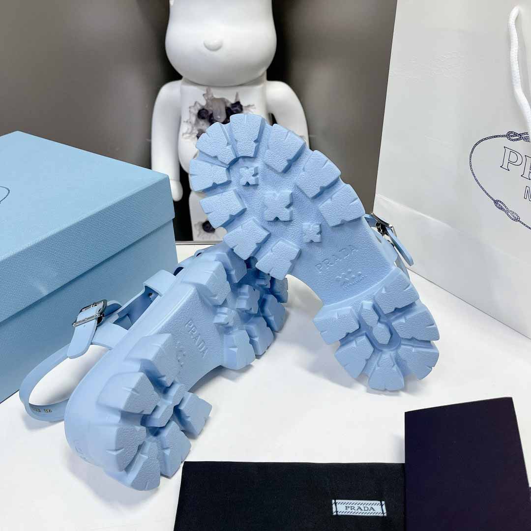 Prada Foam Rubber Sandals - PerfectKickZ