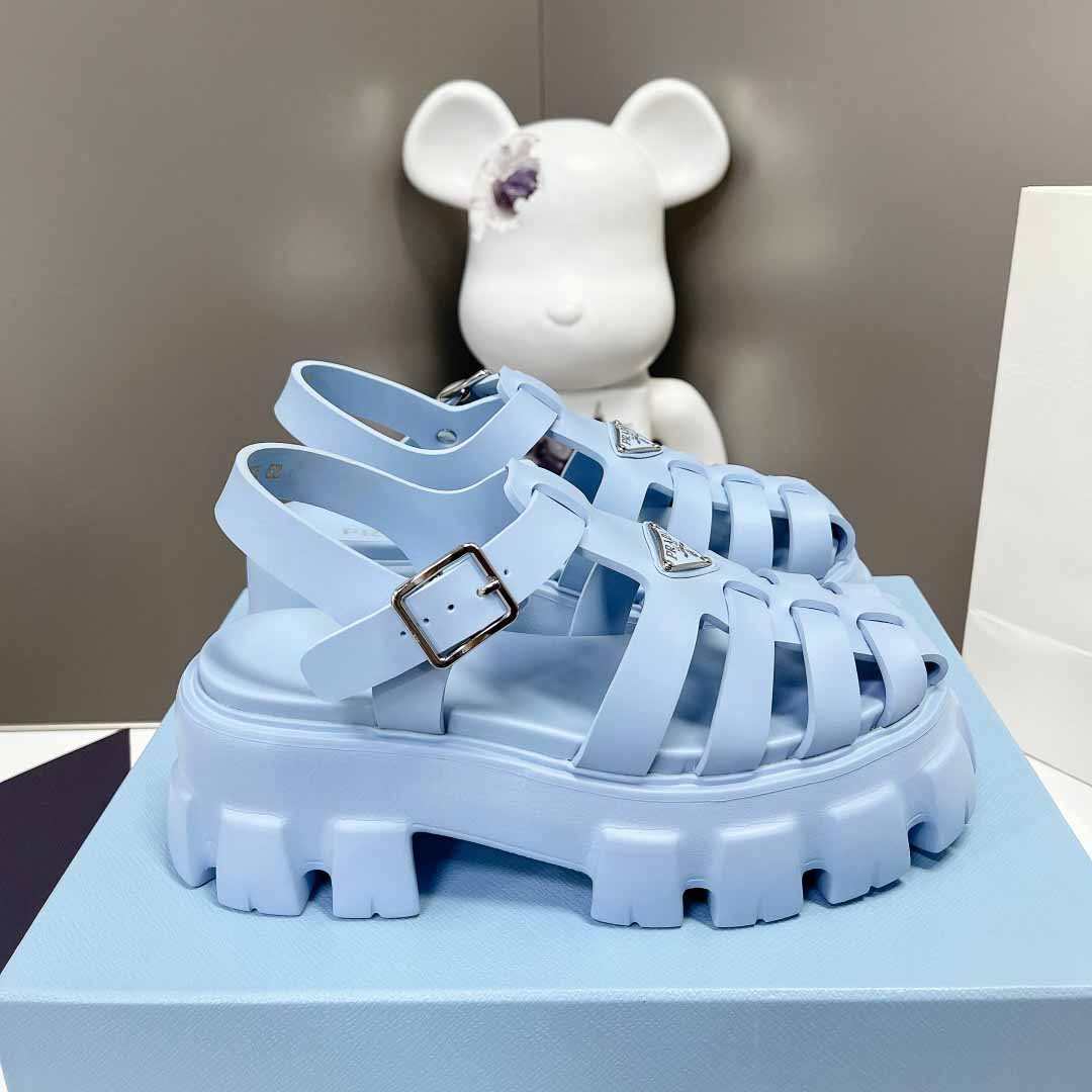 Prada Foam Rubber Sandals - PerfectKickZ