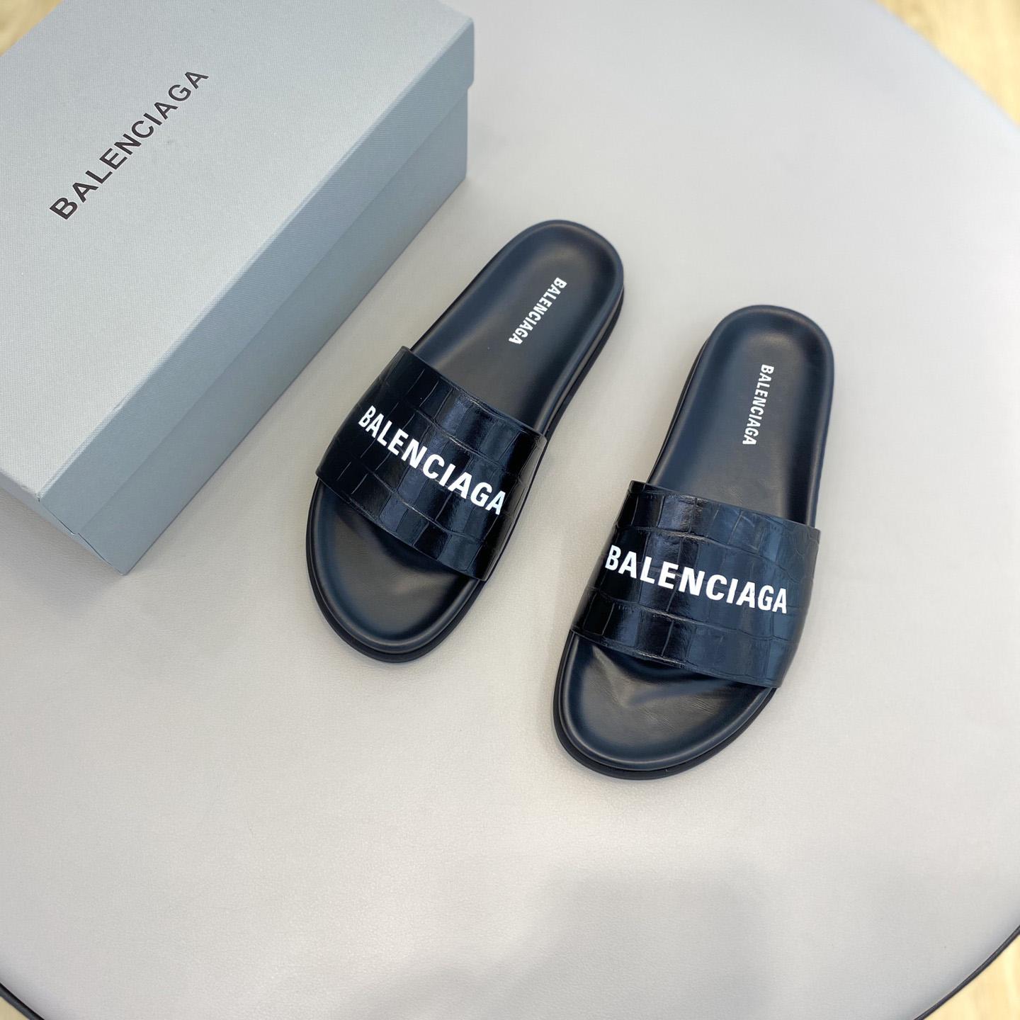 Balenciaga Pool Slide Sandal  - PerfectKickZ