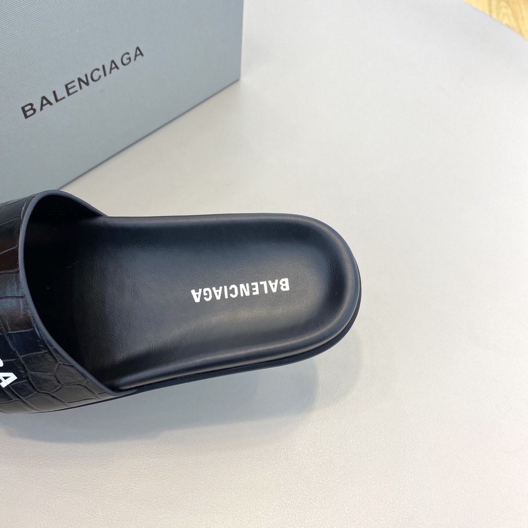 Balenciaga Pool Slide Sandal  - PerfectKickZ
