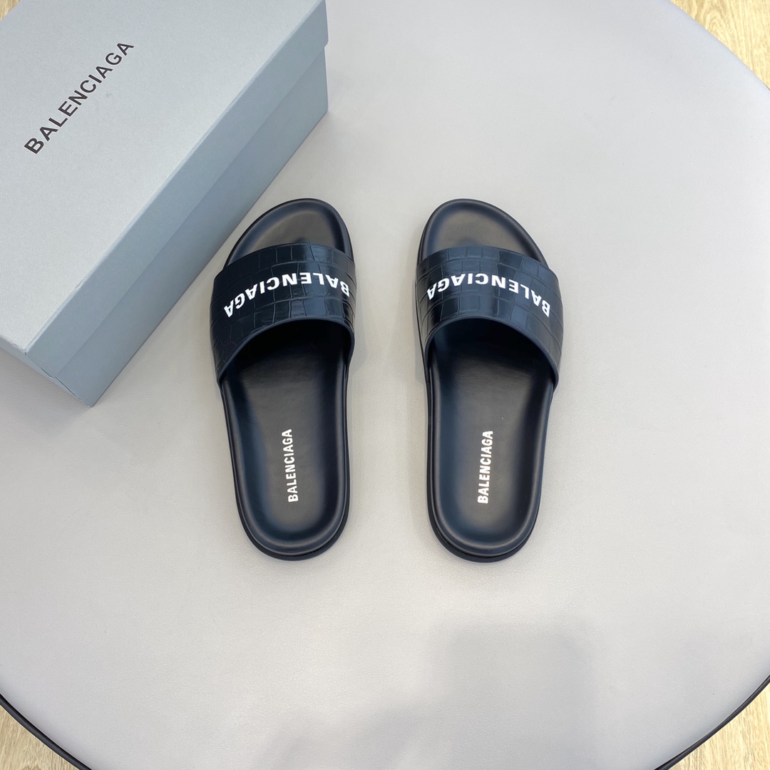 Balenciaga Pool Slide Sandal  - PerfectKickZ
