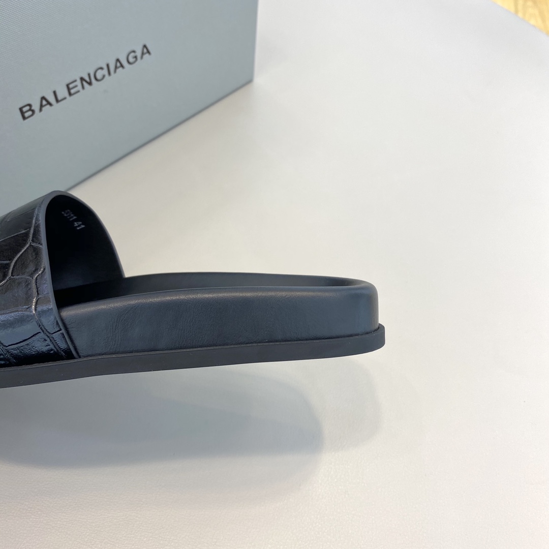 Balenciaga Pool Slide Sandal  - PerfectKickZ