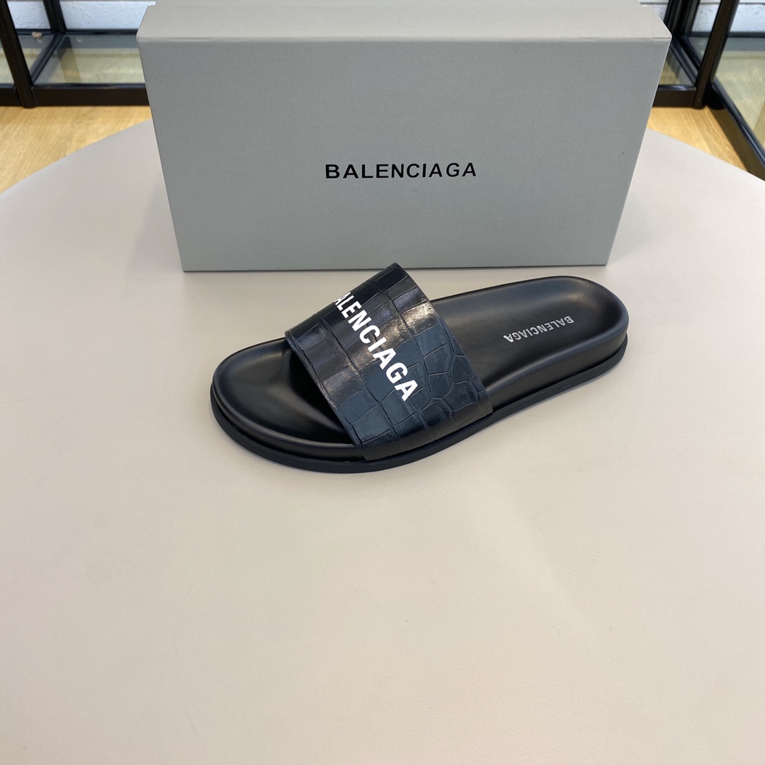 Balenciaga Pool Slide Sandal  - PerfectKickZ