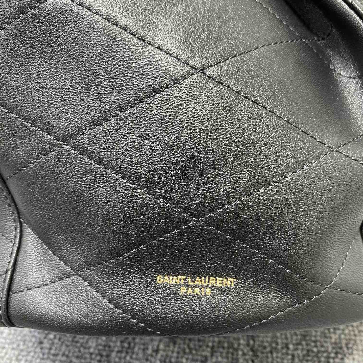 Saint Laurent Le Maillon Hook Bucket Bag(7.5x10.6x4.7cm) - PerfectKickZ