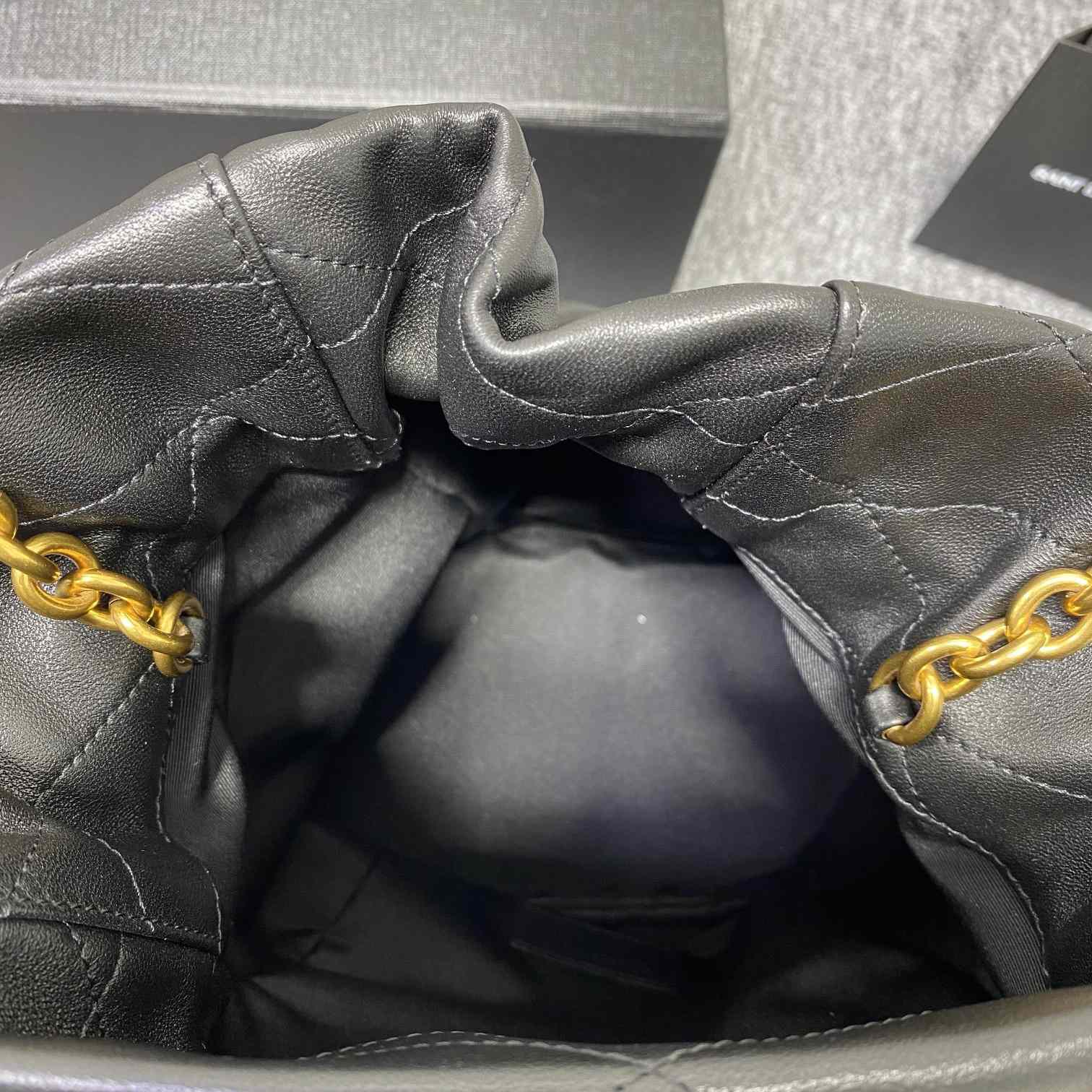 Saint Laurent Le Maillon Hook Bucket Bag(7.5x10.6x4.7cm) - PerfectKickZ